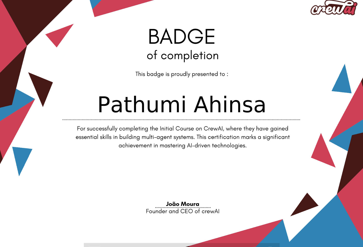 Multi AI Agent Systems with crewAI